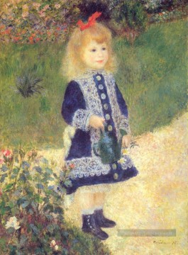 Pierre Auguste Renoir œuvres - Une fille avec un maître de l’arrosoir Pierre Auguste Renoir